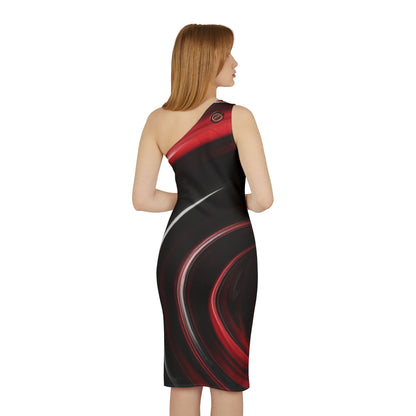 My Queen: Shoulder Dress (AOP)