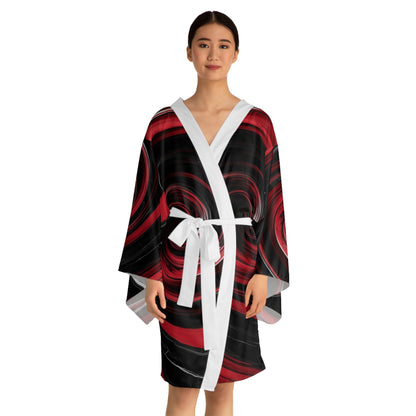 Long Sleeve Kimono Robe (AOP) MY QUEEN