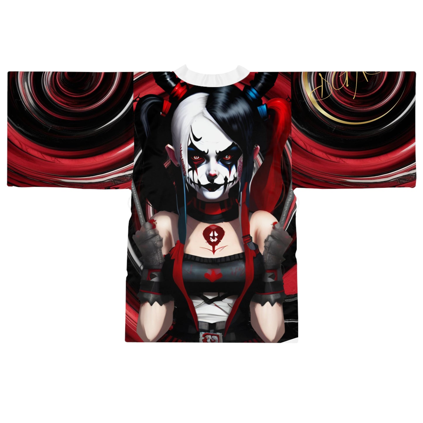 Long Sleeve Kimono Robe (AOP) MY QUEEN