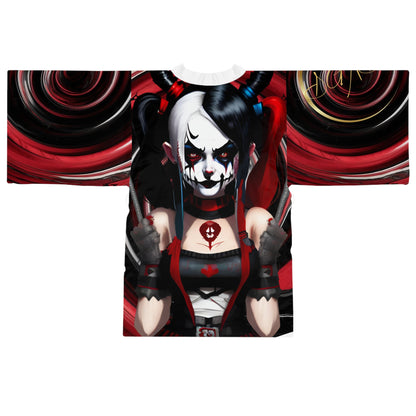 Long Sleeve Kimono Robe (AOP) MY QUEEN