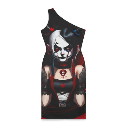 My Queen: Shoulder Dress (AOP)