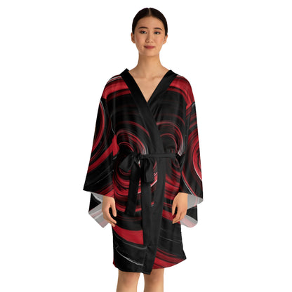 Long Sleeve Kimono Robe (AOP) MY QUEEN