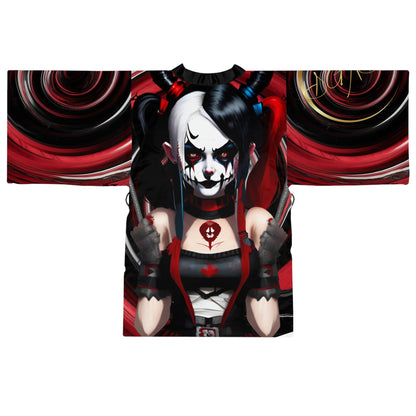 Long Sleeve Kimono Robe (AOP) MY QUEEN