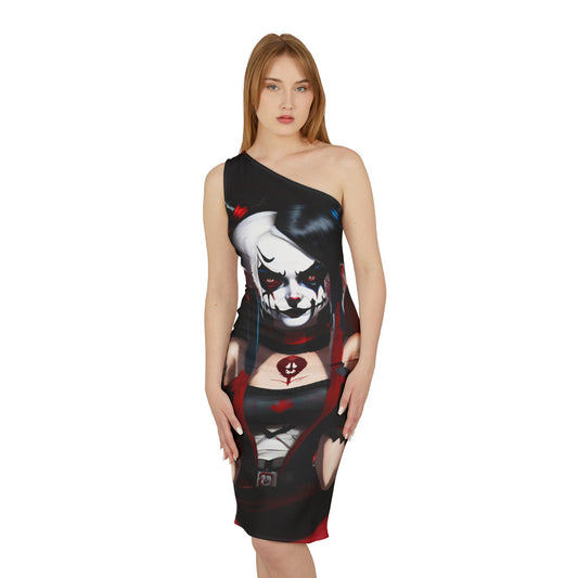 My Queen: Shoulder Dress (AOP)